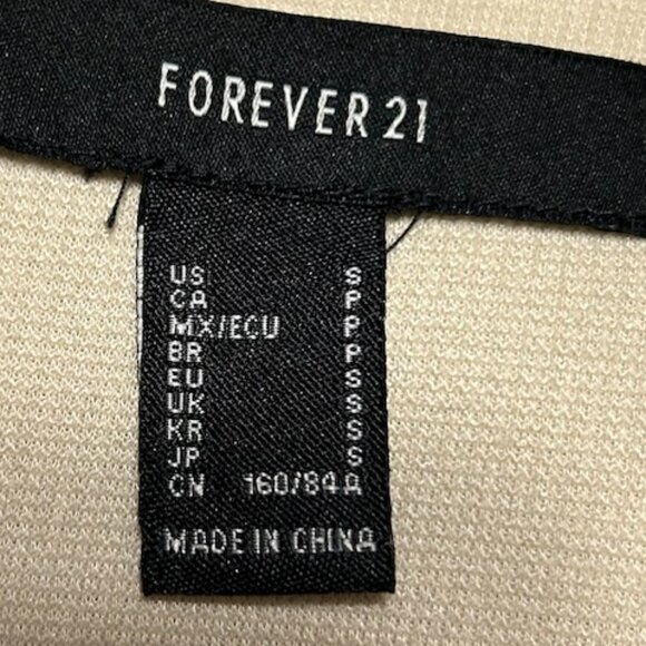 Forever 21 Tan/Beige Corduroy Shacket Women's Size S - Picture 7 of 8